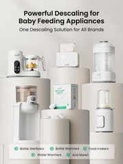 GROWNSY descaling tablets for baby food maker tackle mineral deposits for smoother operation.
