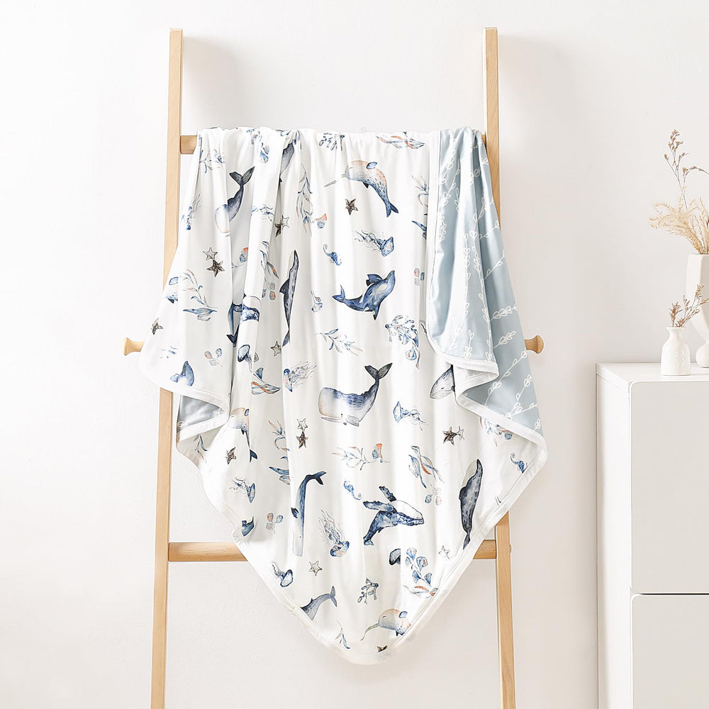 GRSSDER modern nursery blanket complements any decor