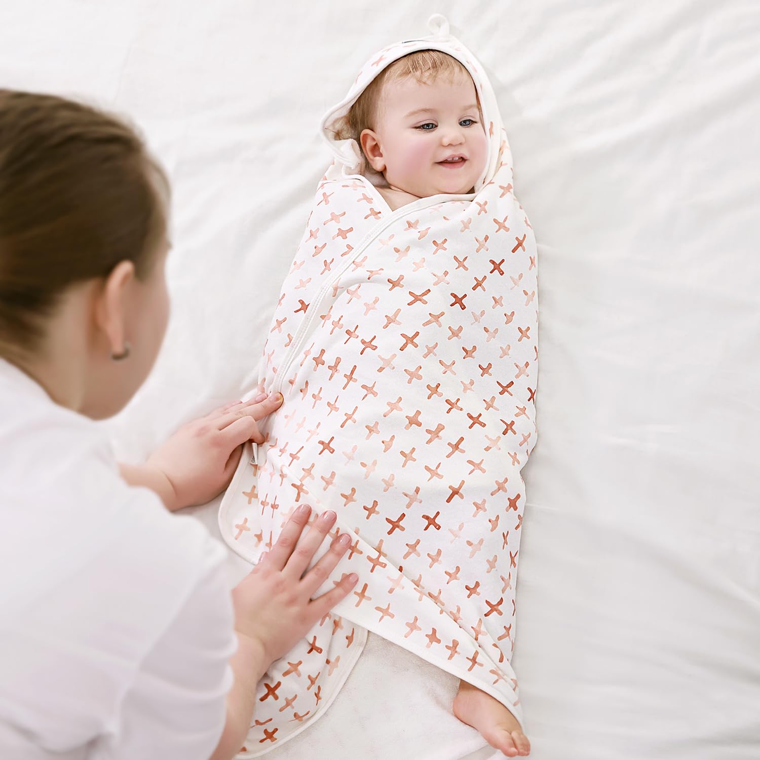GRSSDER 34x34 towel size shown, built to last through growing stages
