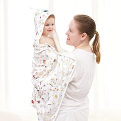 GRSSDER hooded towel knit terry texture highlights absorbent fabric for quick drying