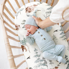 GRSSDER elastic-bottom design keeps sheet securely in place during naps