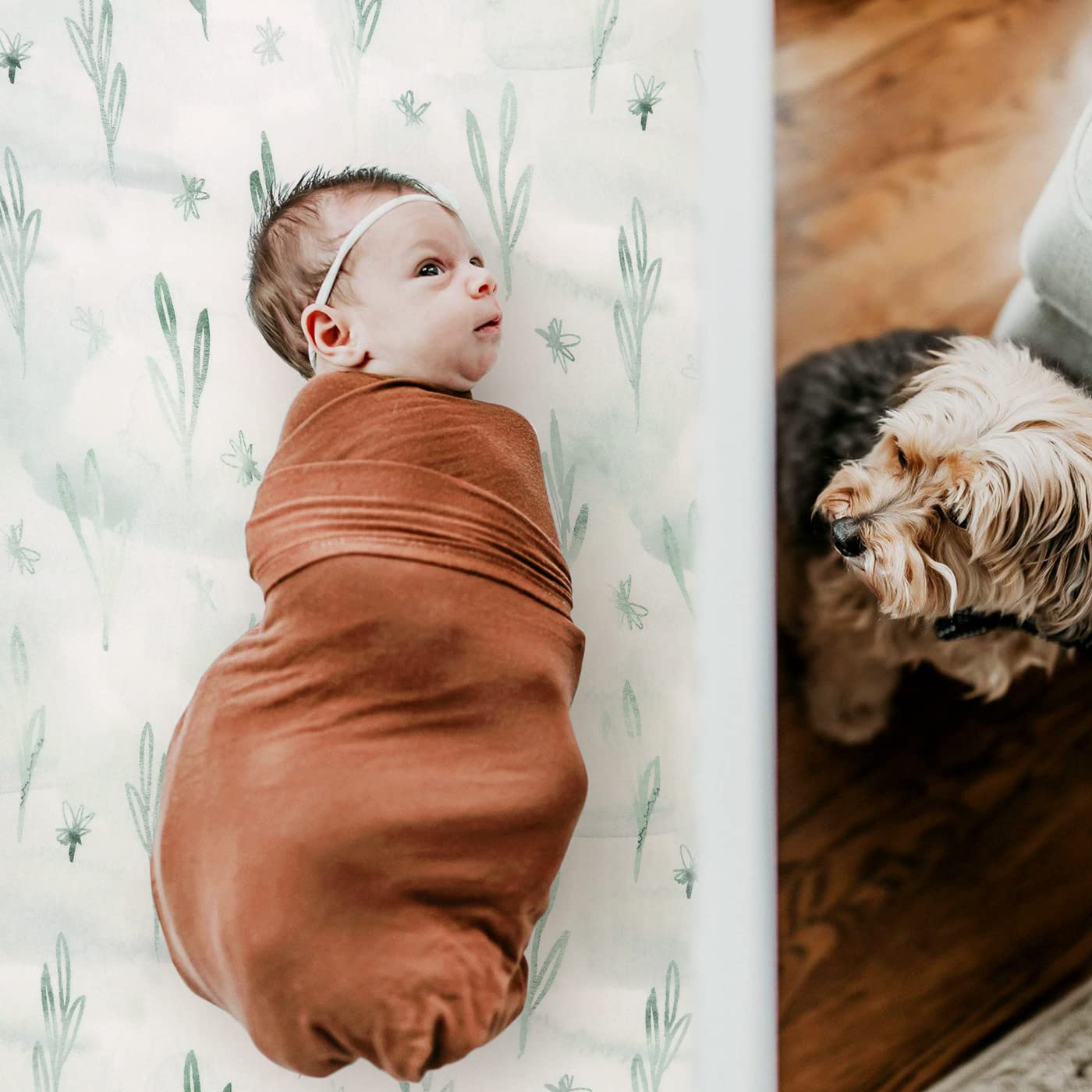 GRSSDER breathable 4-way stretch keeps baby comfortable through sleep.