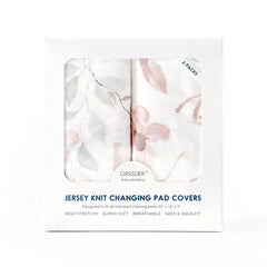GRSSDER elastic-band design keeps cover in place during diaper changes.