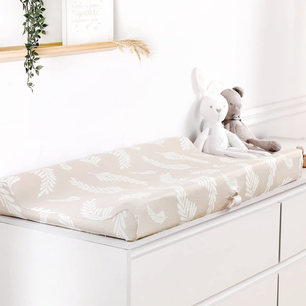 GRSSDER elastic-band secure-fit around changing pad keeps cover in place