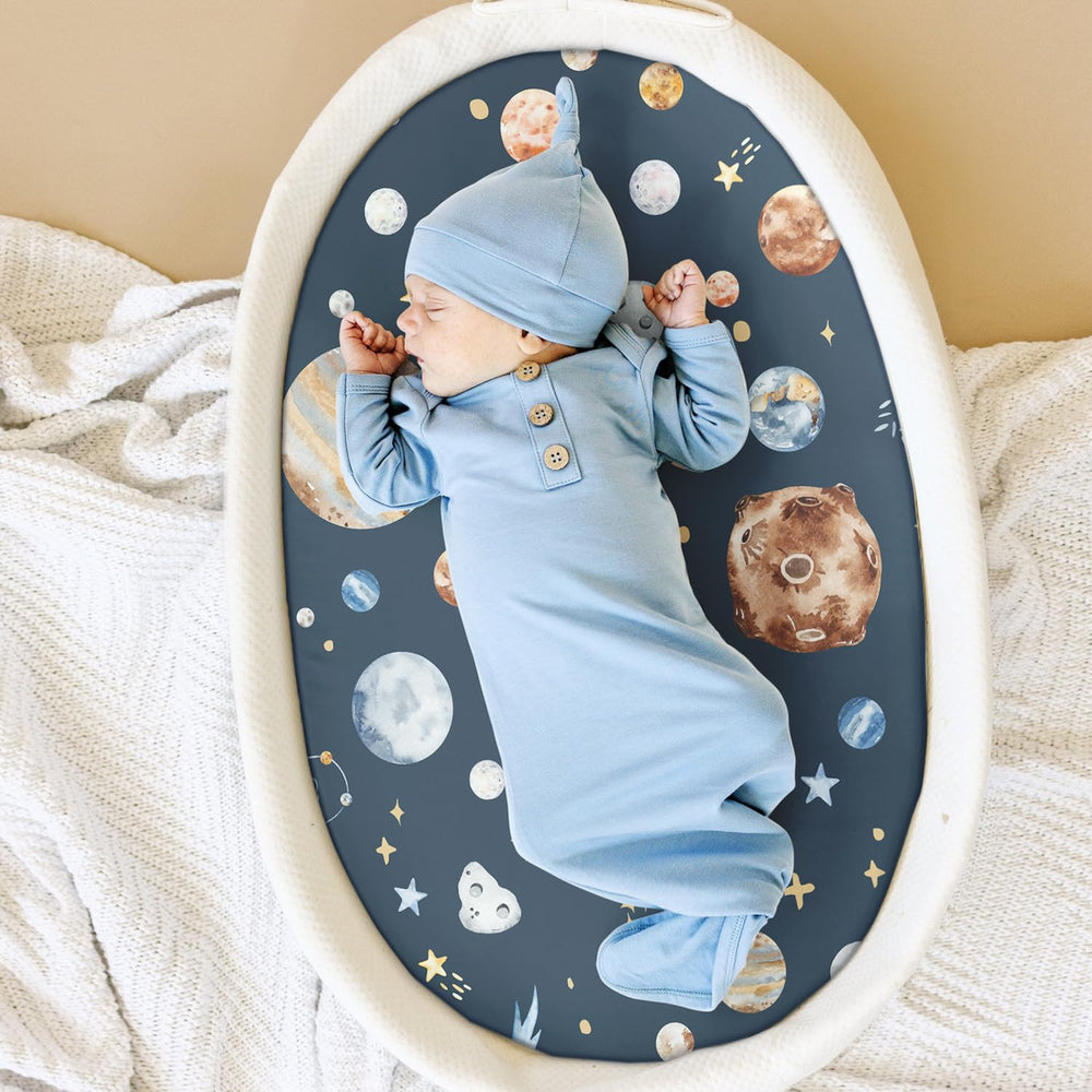 GRSSDER Fitted elastic band protects sleep with a secure fit.