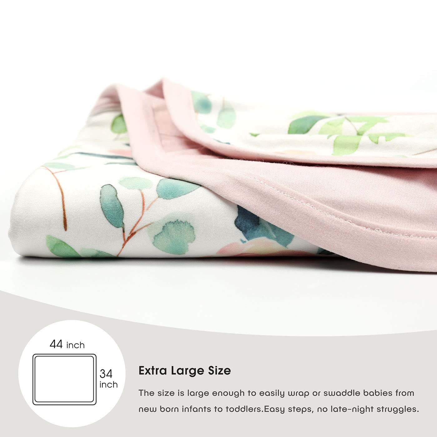 GRSSDER machine washable baby blanket for easy care and longevity