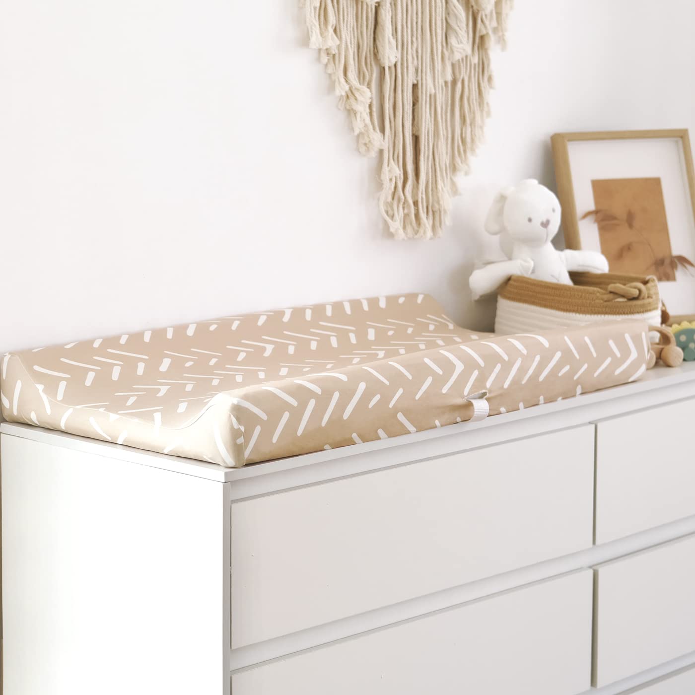 GRSSDER machine washable, easy-care changing pad cover