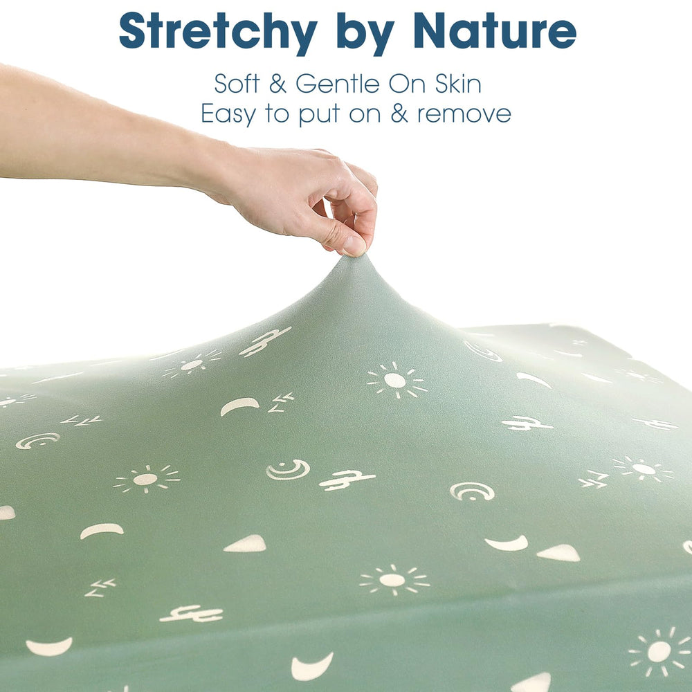 GRSSDER machine-washable sheets simplify cleaning after messes