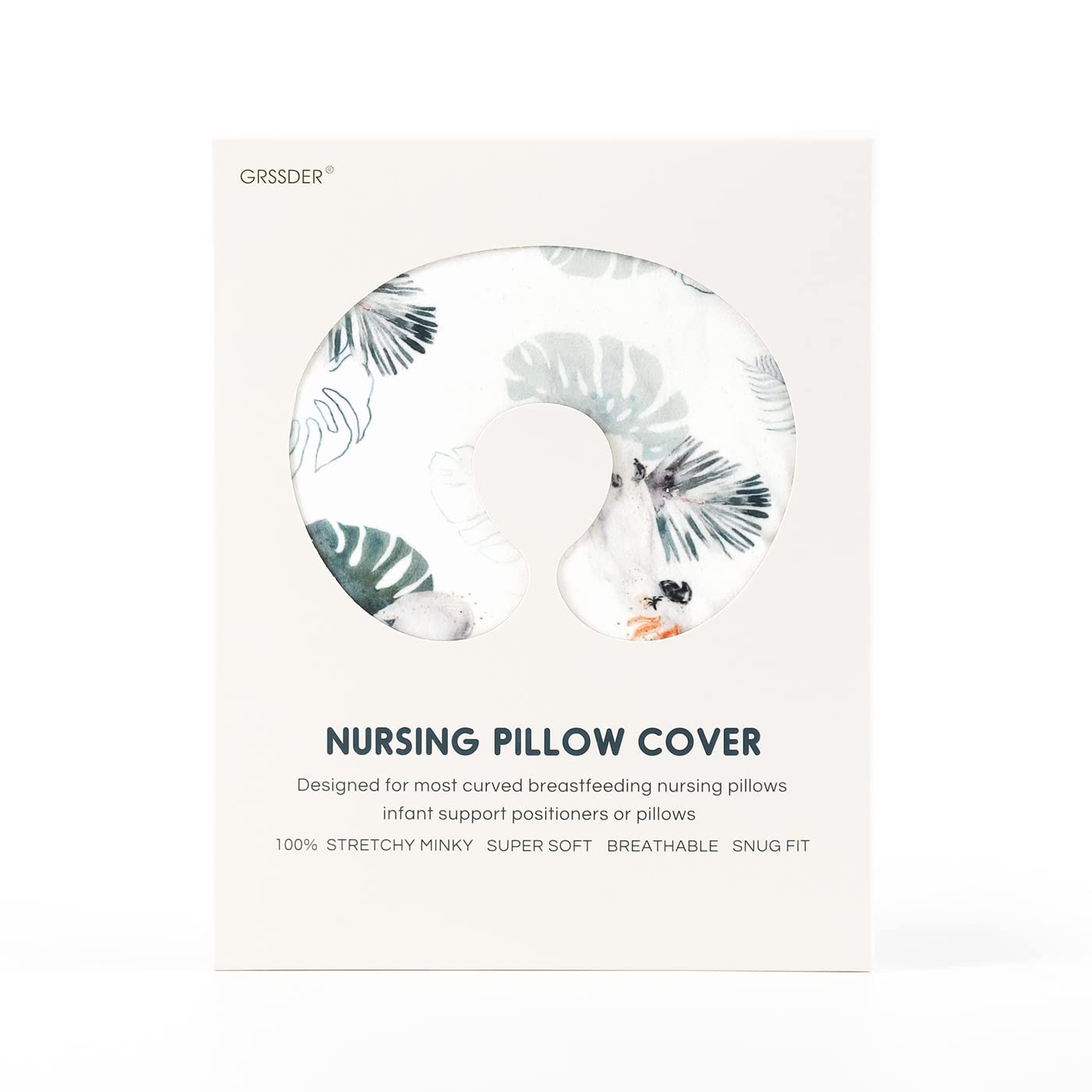 GRSSDER machine-washable minky cover stays clean after busy days