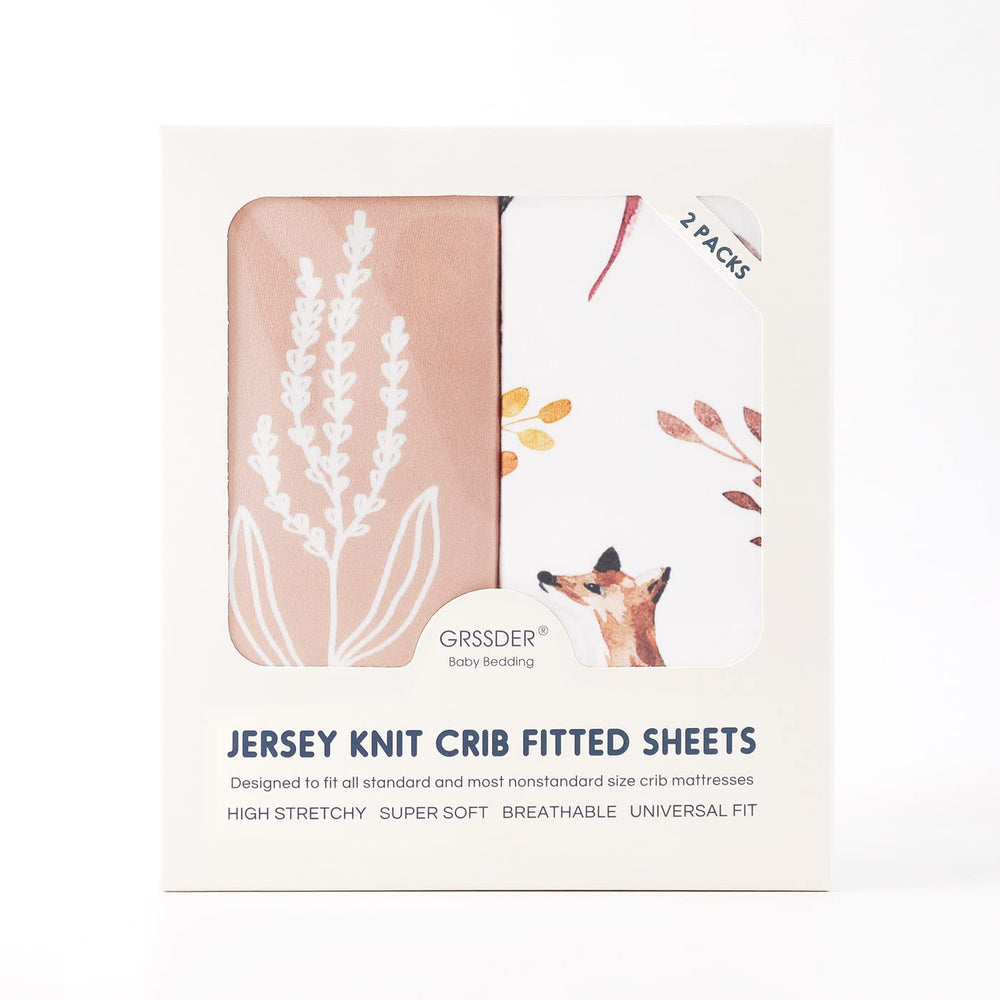 GRSSDER Pretty Fox pattern adds playful charm to the nursery.