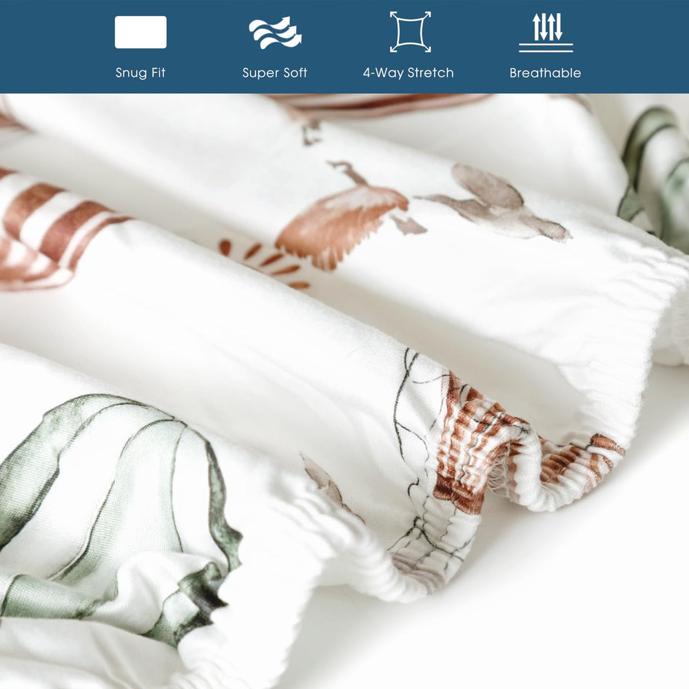 GRSSDER quick-change design aids fast sheet changes on pack n play beds