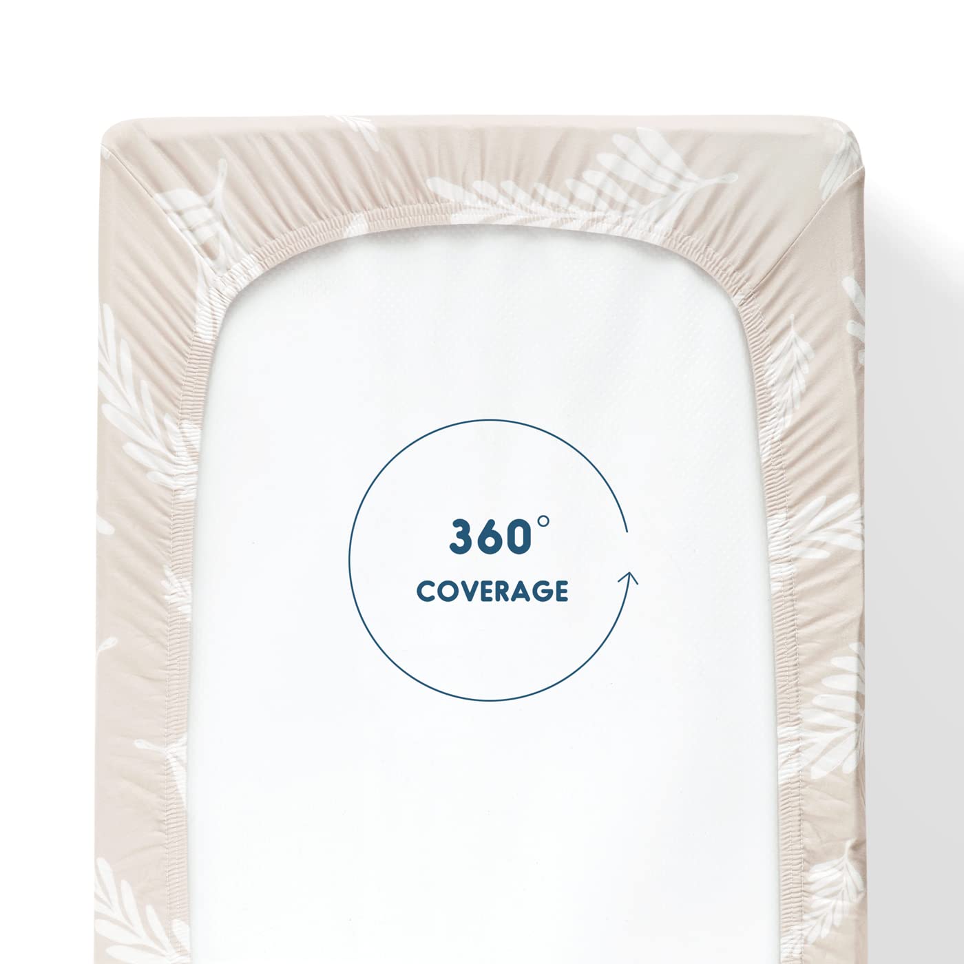 GRSSDER stylish diaper change table sheets help keep nursery tidy