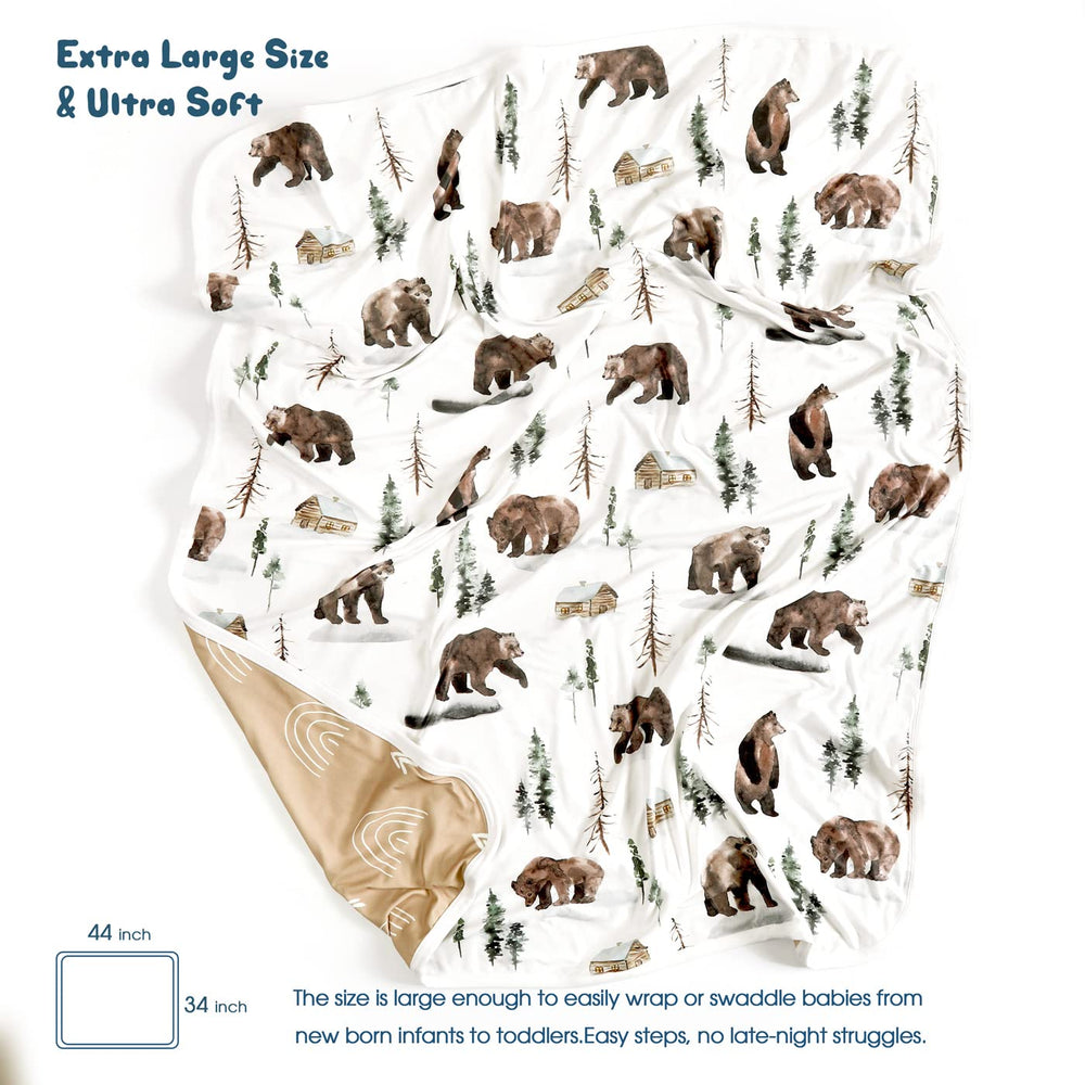 GRSSDER swaddle blanket folded in nursery for cozy swaddling moments