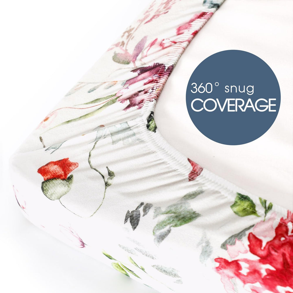 GRSSDER universal-fit sheets simplify changes and fit most pack-n-play mattresses.