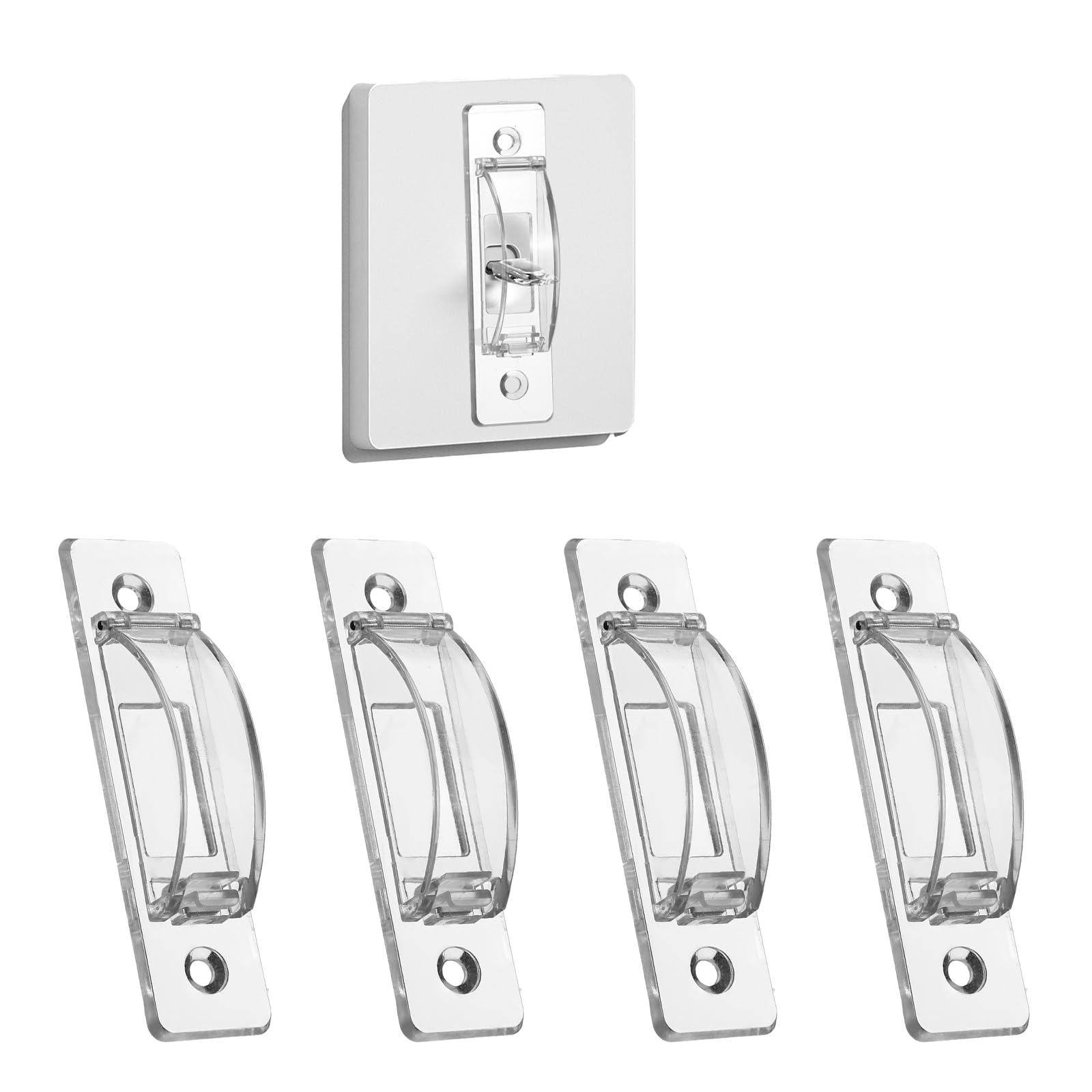 Gsbnjuy clear switch protector maintains function while staying discreet.