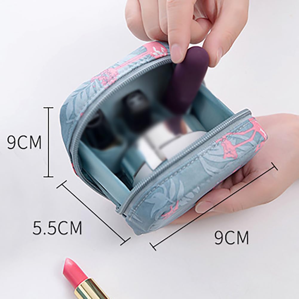 GSHLLO cosmetics organizer pouch fits lipstick and creams neatly