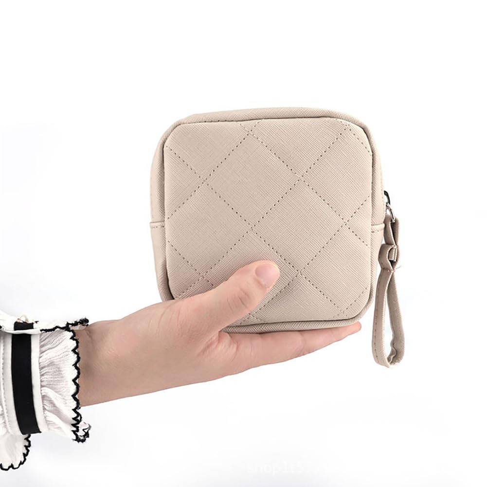 GSHLLO PU leather pouch interior compartment view showing organized storage options