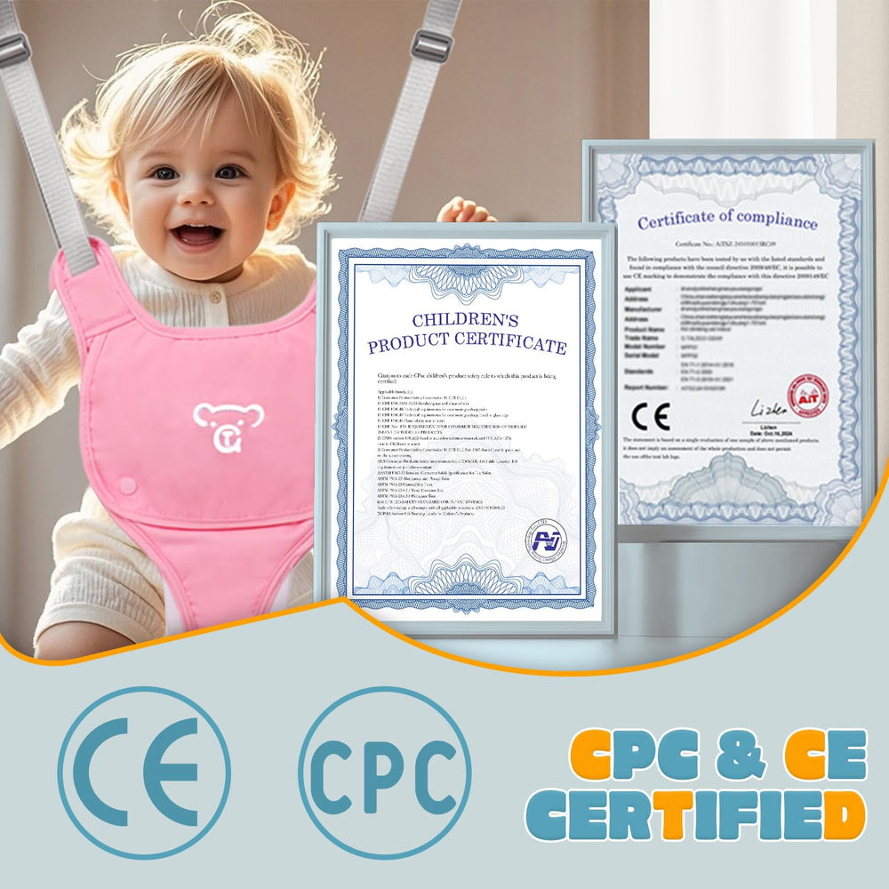 G TALECO GEAR pink jumper encourages playful learning during playtime.