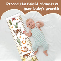 Guawubiang chart shows feet and centimeters scales for versatile measurements.