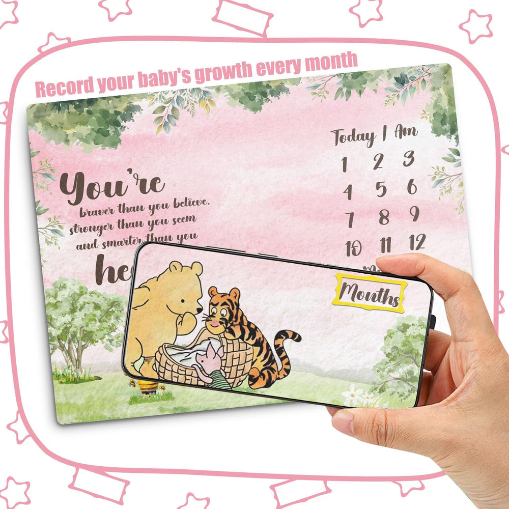 Guawubiang Winnie gift packaging display ideal for baby shower gifts.