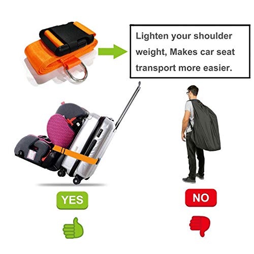 GUCHO four-step fix for quick luggage pairing with a car seat