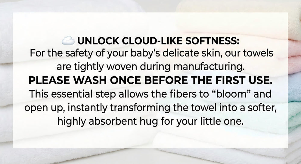 Gucilulu quick-dry fabric after bath or swim time.
