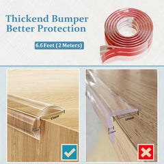 Gudui corner guards pack protects table and cabinet corners safely.