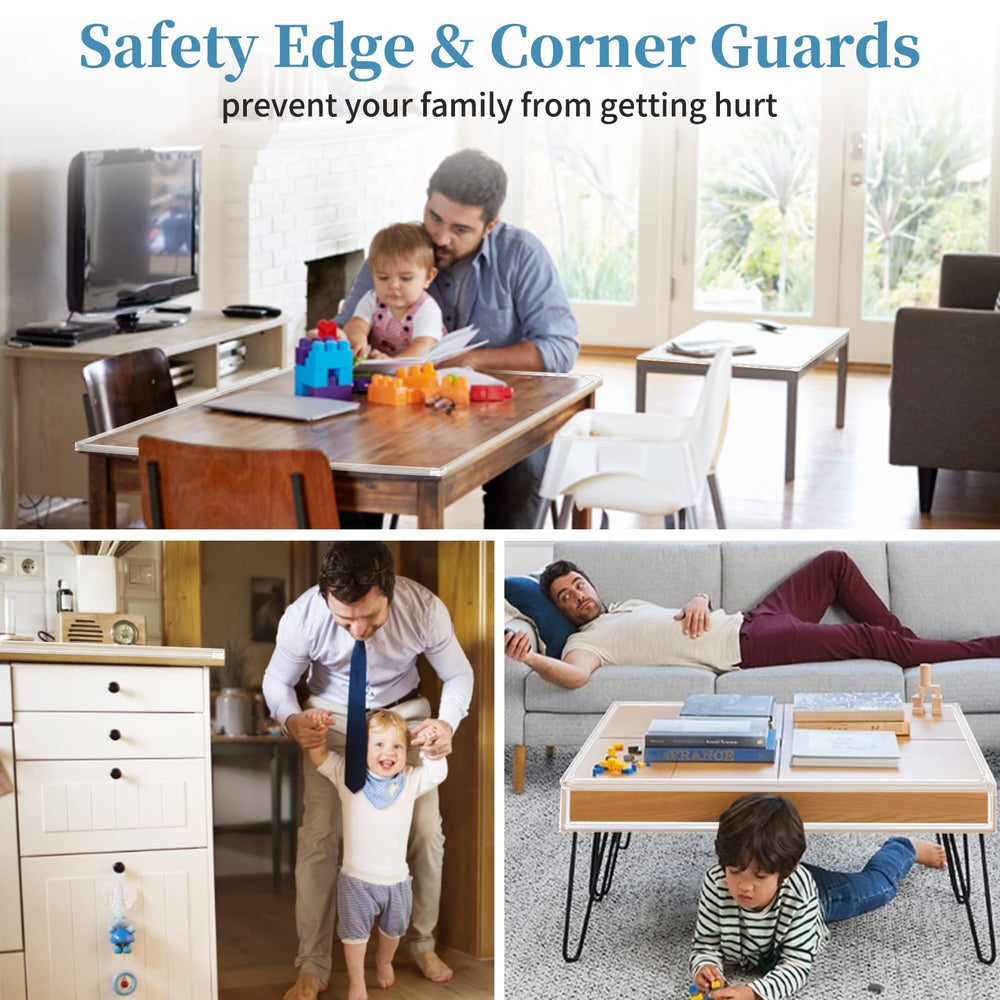 Gudui easy-install edge guards with double-sided adhesive.
