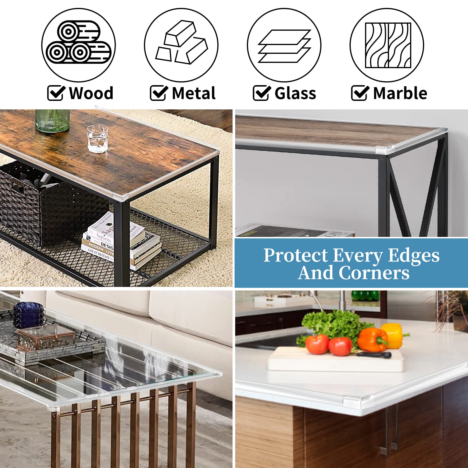 Gudui eco-friendly food-grade silicone edge protector cushions safely.