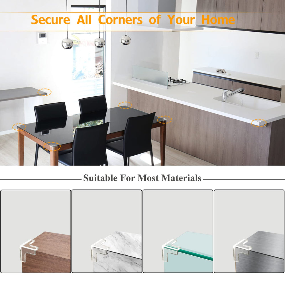 Gudui wide-application guards wood, metal, glass, and plastic edges.