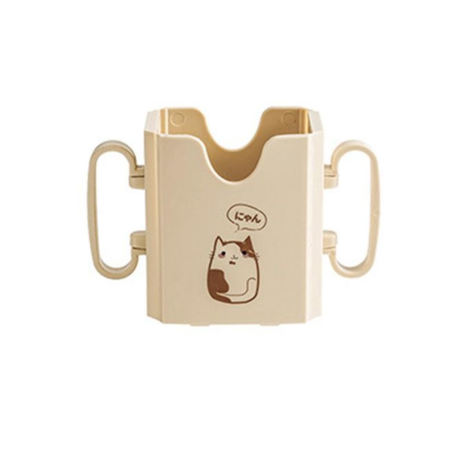 GUEDKIKL juice box holder in khaki color keeping drinks steady for kids