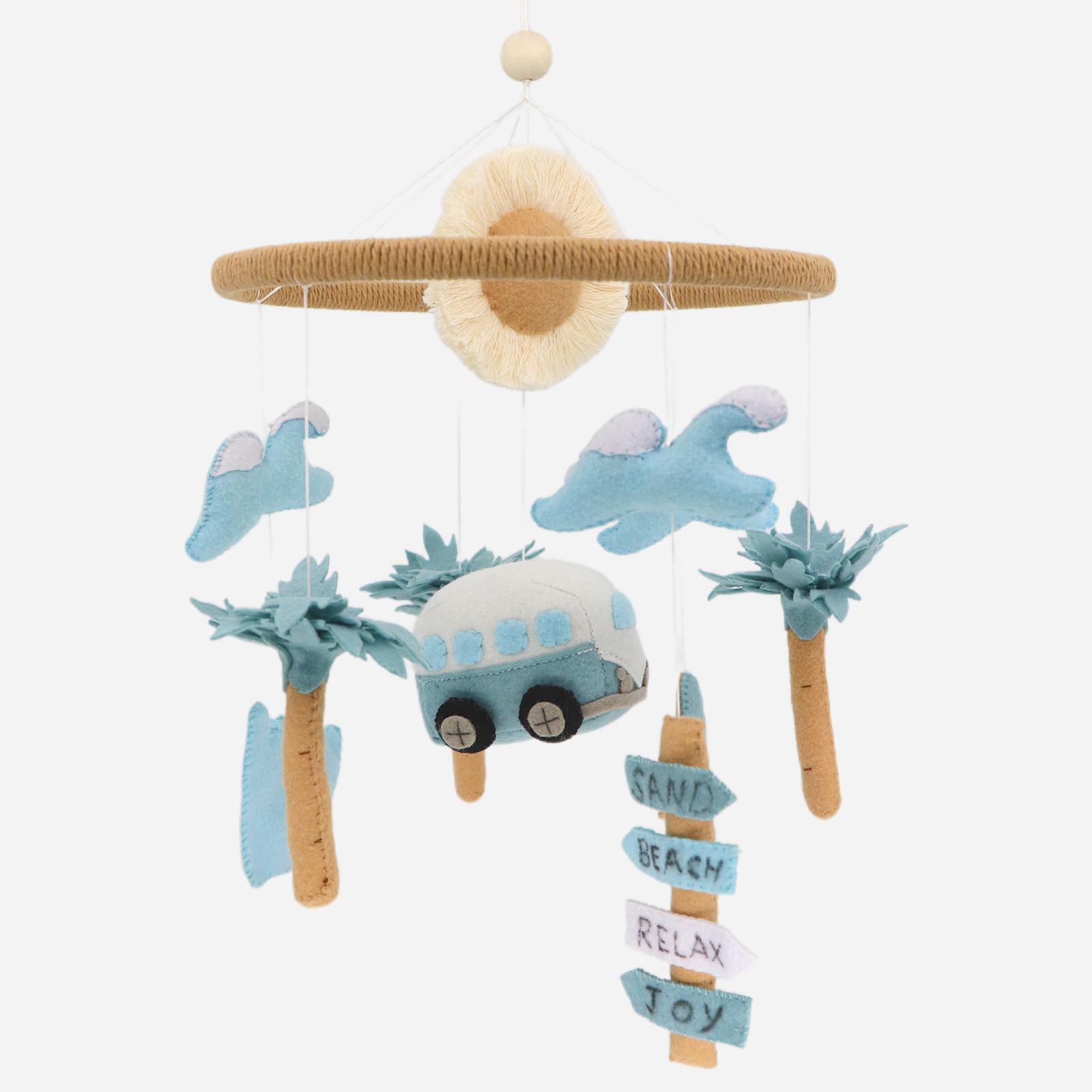 Gueiddi Surf Mobile for Crib makes a thoughtful gender-neutral baby gift