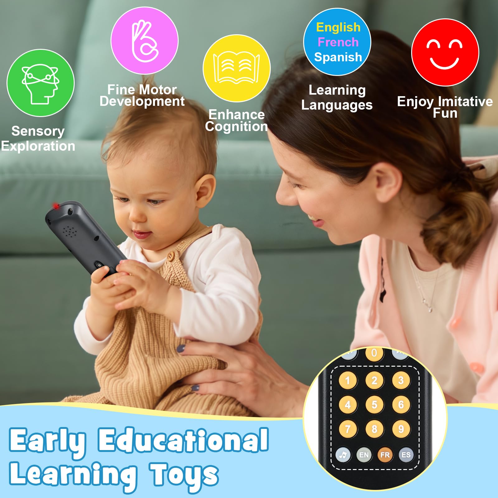GUIGUZHJ remote uses BPA-free safe materials for worry-free play.