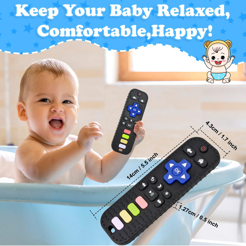 GUIGUZHJ BPA-free silicone teether ensures safe silicone chewing.