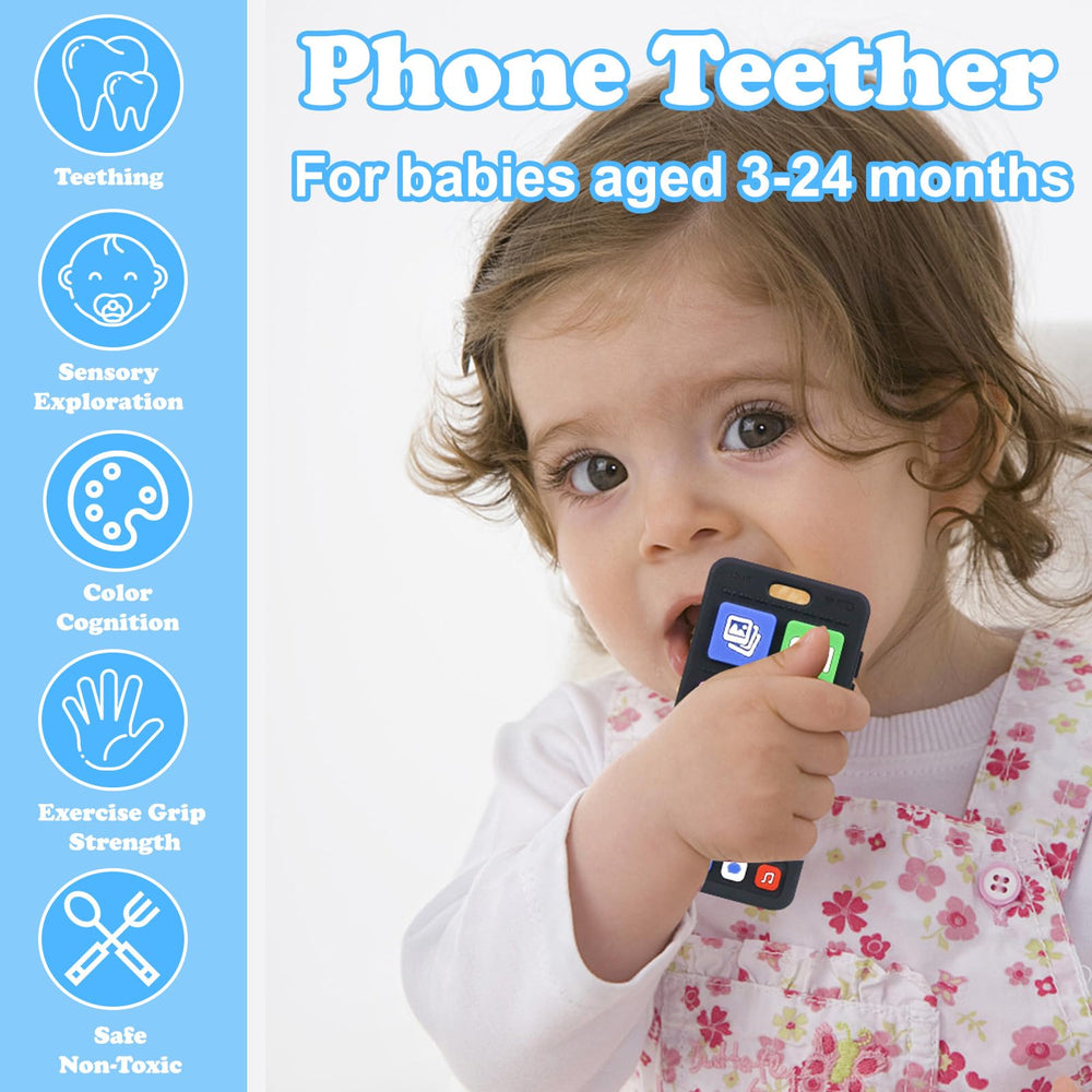 GUIGUZHJ teether grip training; encourages fine motor skills and exploration.