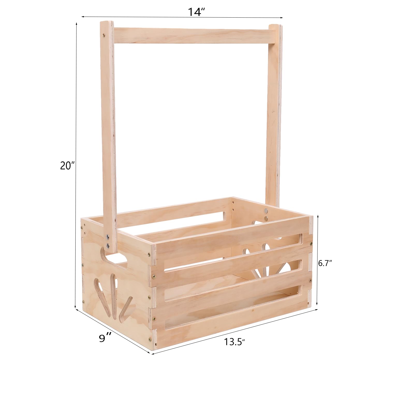 guilai no-paint smooth finish wood keeps baby items safe