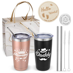 Guiqulai mom and dad tumblers keep drinks hot or cold for hours