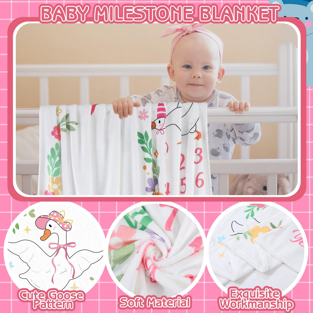 Guiqulai Silly Goose bow headband on display for charming baby photo moments