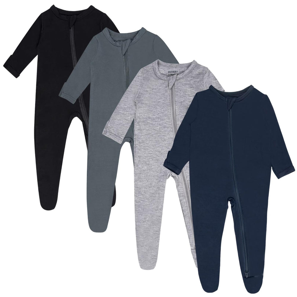 GUISBY baby sleeper front view with buttery-soft fabric for gentle nights