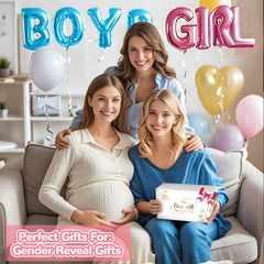 Guiseapue baby shower gift set featuring mittens and beanie to keep baby warm