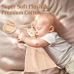 Guiseapue baby bunny lovey for comforting snuggles