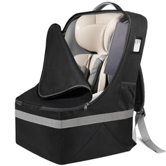 Guiseapue padded car seat travel bag protects infant seat at airports