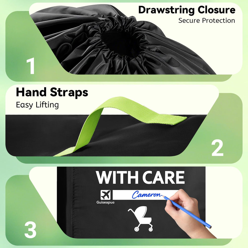 Large-capacity bag storing stroller plus travel essentials