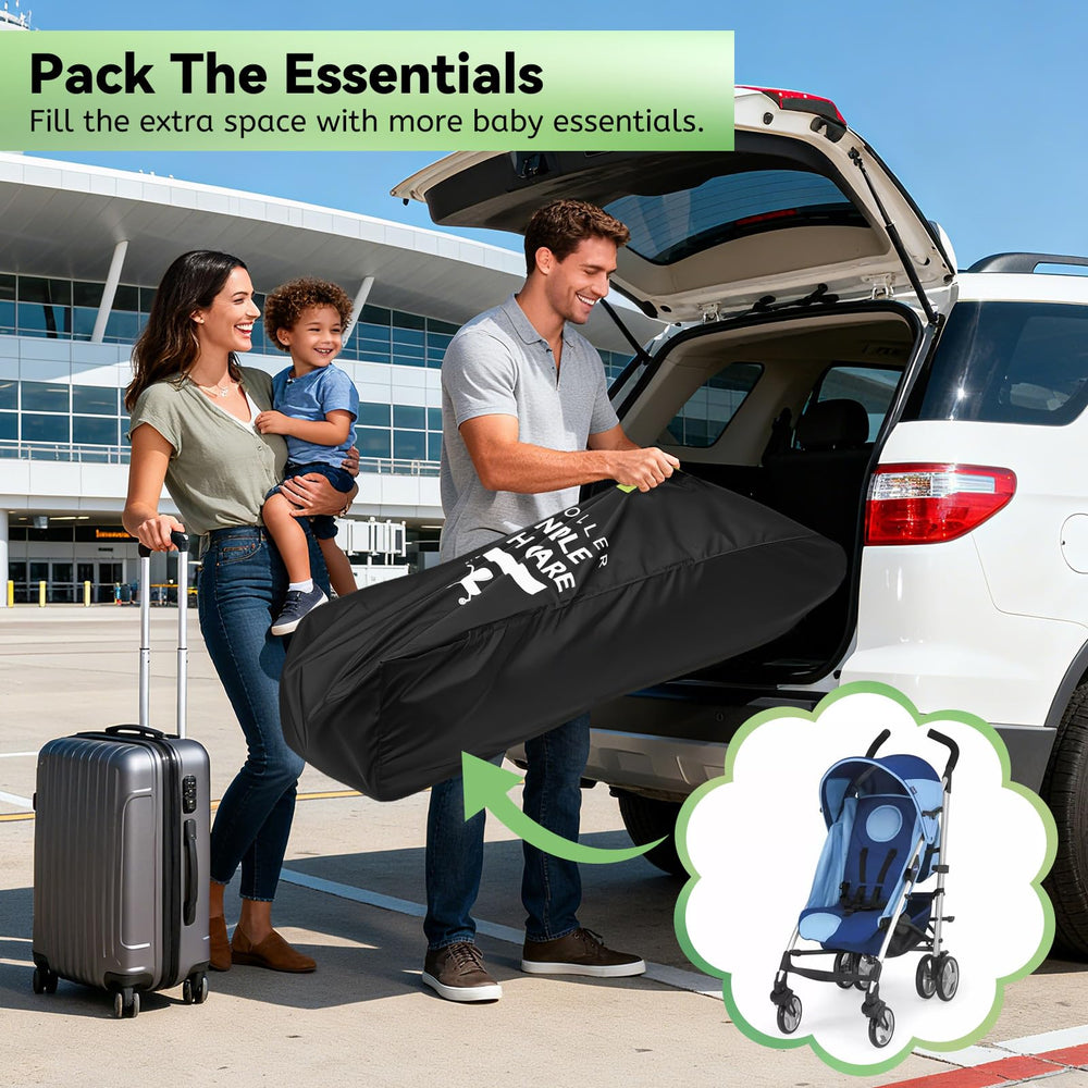 Reinforced handle aids on-the-go carrying during trips