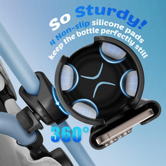 Guiseapue travel cup holder fits Uppababy, Nuna and Doona strollers for on-the-go use