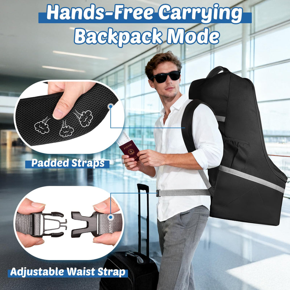 Guiseapue water-resistant car seat bag shields from rain and dirt