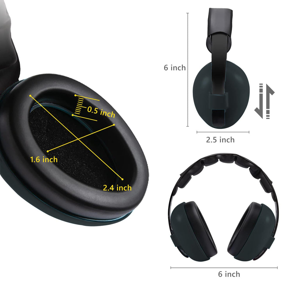GUKOY UV-guard shell protects ears during crowded events.