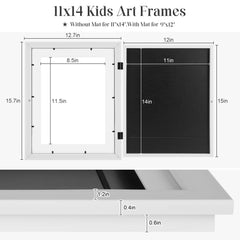 GULETHUN eco-friendly materials and crystal-clear glass enhance artwork visibility.
