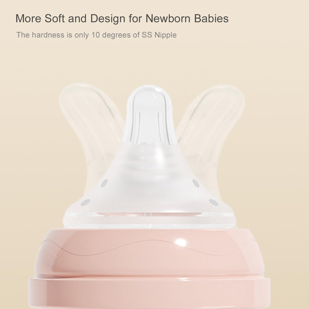 Gulicola anti-colic vent close-up, supports smoother feeding and reduced air intake.