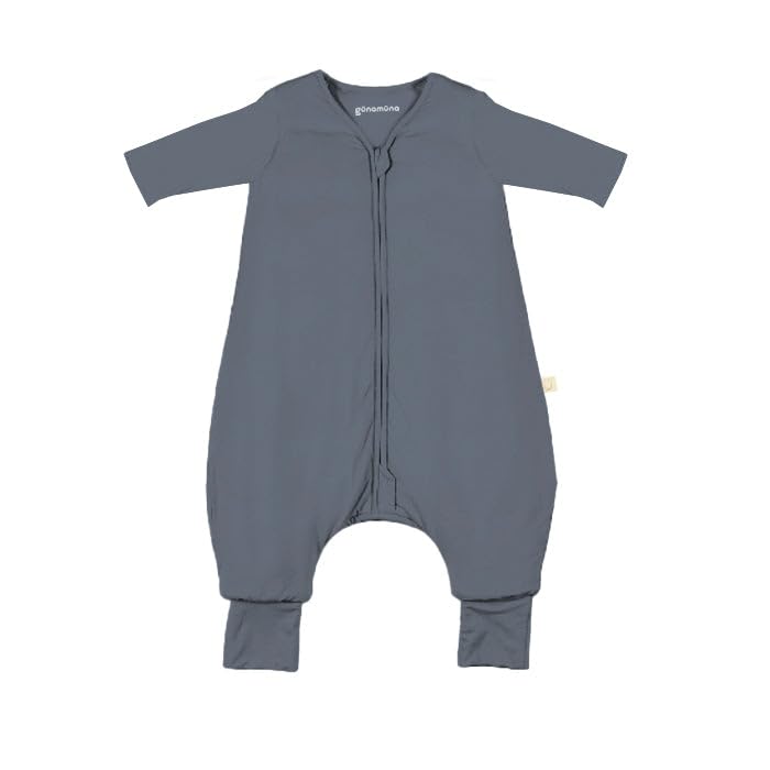 GUNAMUNA long-sleeve footie sleep bag provides warm, secure sleep for babies
